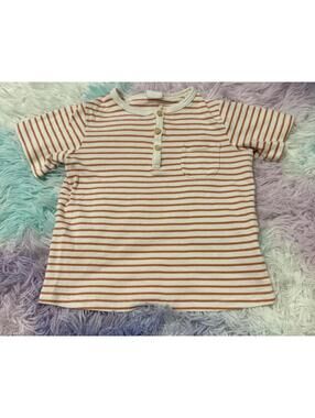 H&M 18 Month Old Striped Short Sleeve Shirt